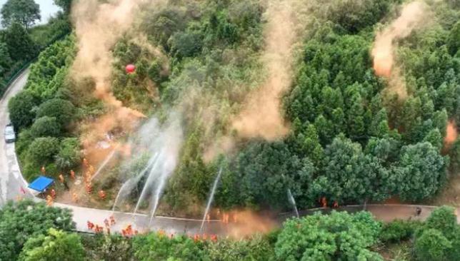 北湖區|以練備戰 ，開展森林防滅火應急演練